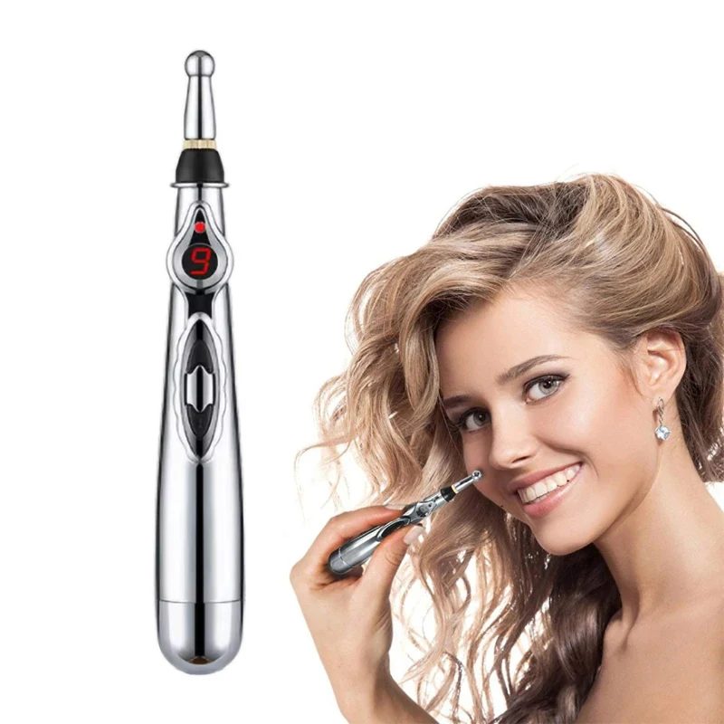 

Electronic Acupuncture Point Massage Pen Multi-Function Meridian Press Energy Therapy Power Pen Pain Relief Tool