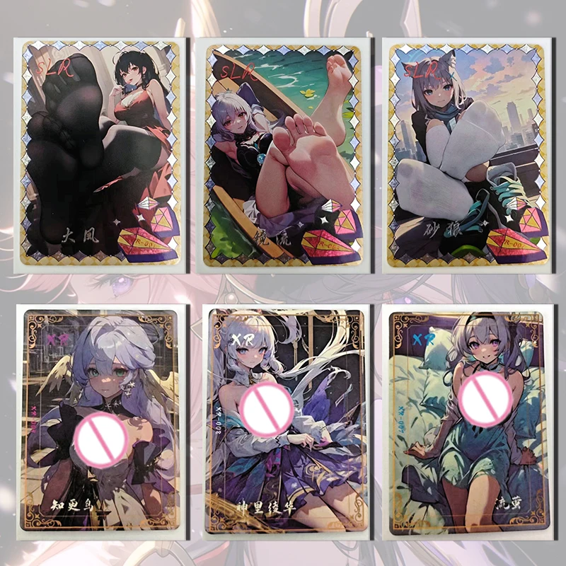 Goddess Story Humph SLR XR card Yae Miko Fauzan Frieren Fu Xuan Jingliu ACG sexy boy Toy collection Birthday Christmas gift