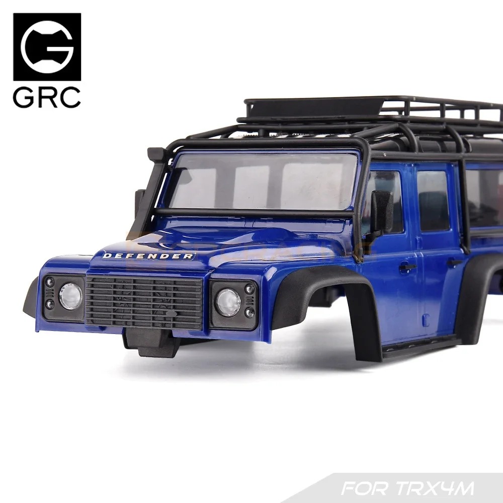 GRC 1/18 Front Grille 3D Printed for TRX4M Defender  Upgrade Option Parts #G178RP