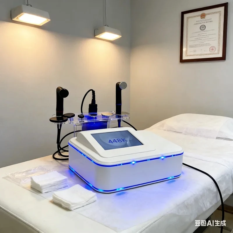 2026 Portable 448KHz Tecar Physical Therapy Machine | CET RET Monopolar RF Probe for Diathermia & Weight Loss