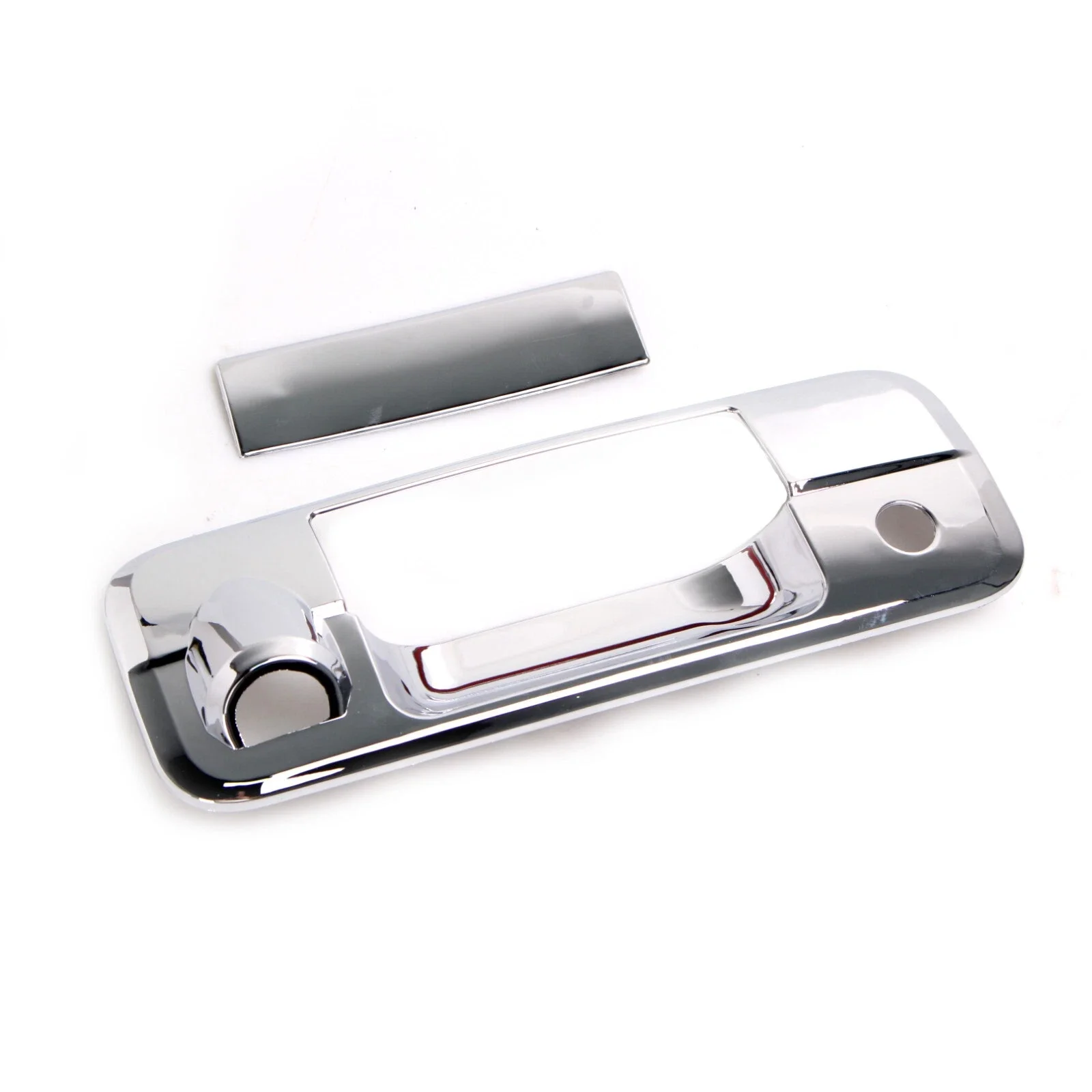 

Накладки на хромированную ручку задней двери с вырезом камеры для Toyota Tundra 2007-2012 гг.