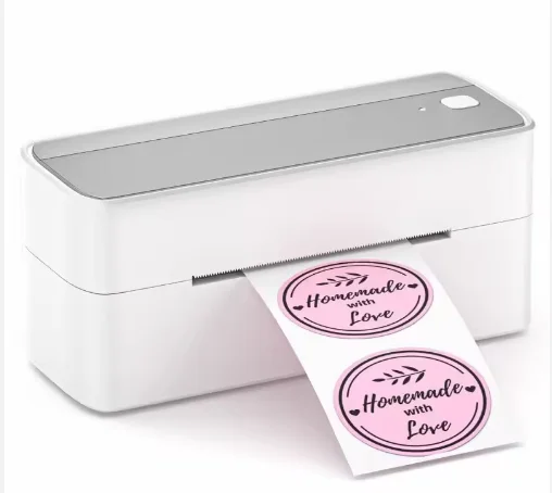 Bluetooth Thermal Shipping Label Printer - 241BT Wireless 4x6 Label Printer for Small Business & Package, Compatible
