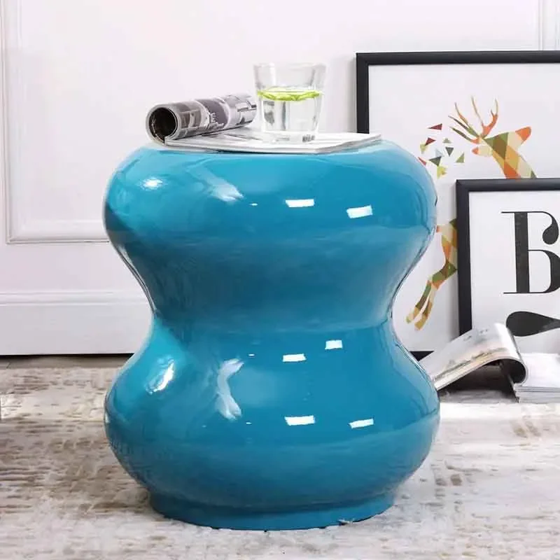 Muebles nórdicos, mesa  té  calabaza creativa, mesa  centro redonda, escritorio  almacenamiento, mesita  noche para do