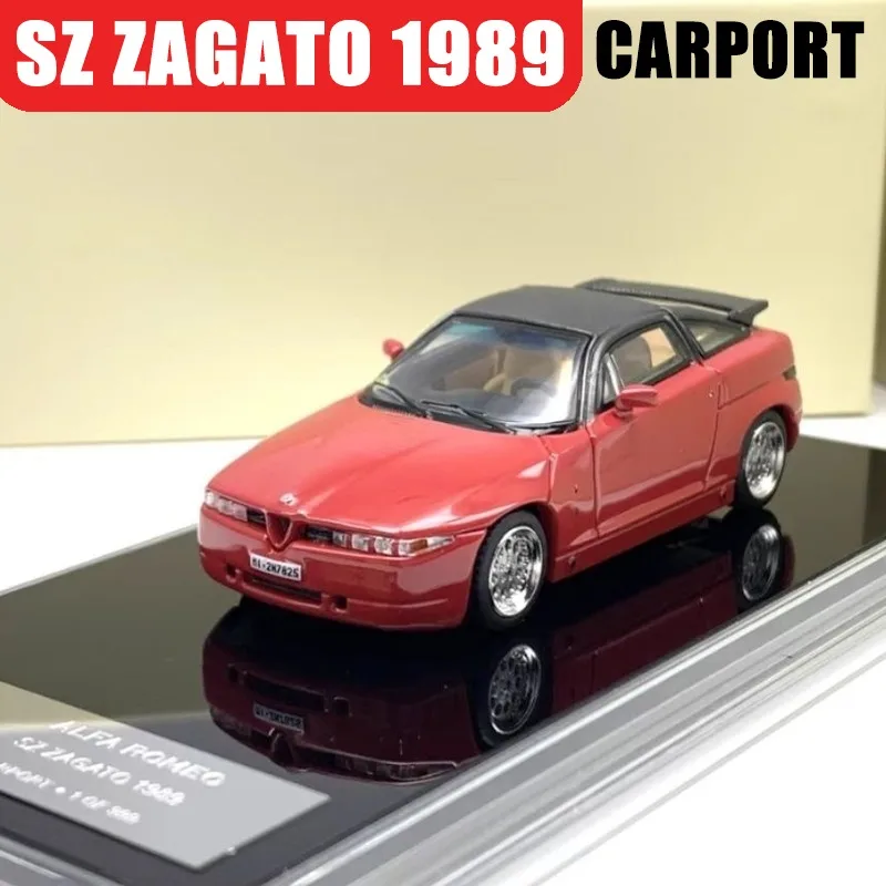 CTMCK 1/64 Alfa Romeo SZ ZAGATO 1989 Alloy Car Static Die Cast