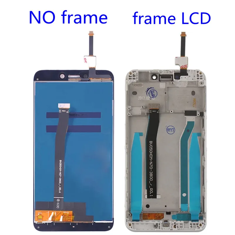 5.0 inch For Xiaomi Redmi 4X LCD Display Touch Screen Digitizer Assembly Replacement With Frame For Xiaomi Redmi 4X Pro Prime