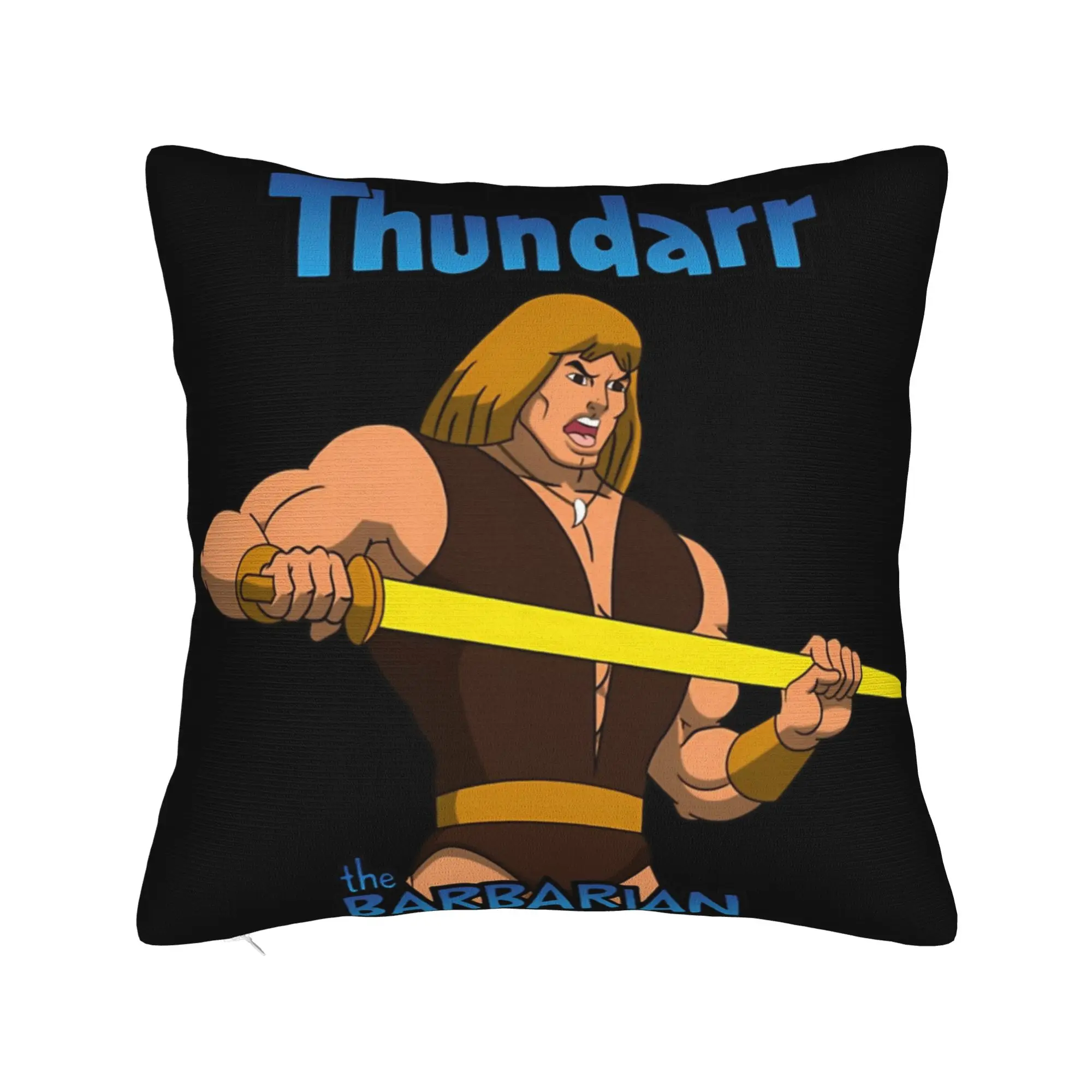 Thundarr the Barbarian Pillow Cover Merch Printed Cushion Cover Decorative  Throw Pillow Case Cover Home Multi Size