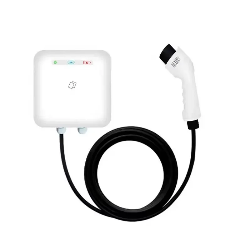 2026 TARY Factory Outlet Mini Wall-mounted AC Charger for Household Use 7KW TYPE1/TYPE2  Gbt Plug and Charge