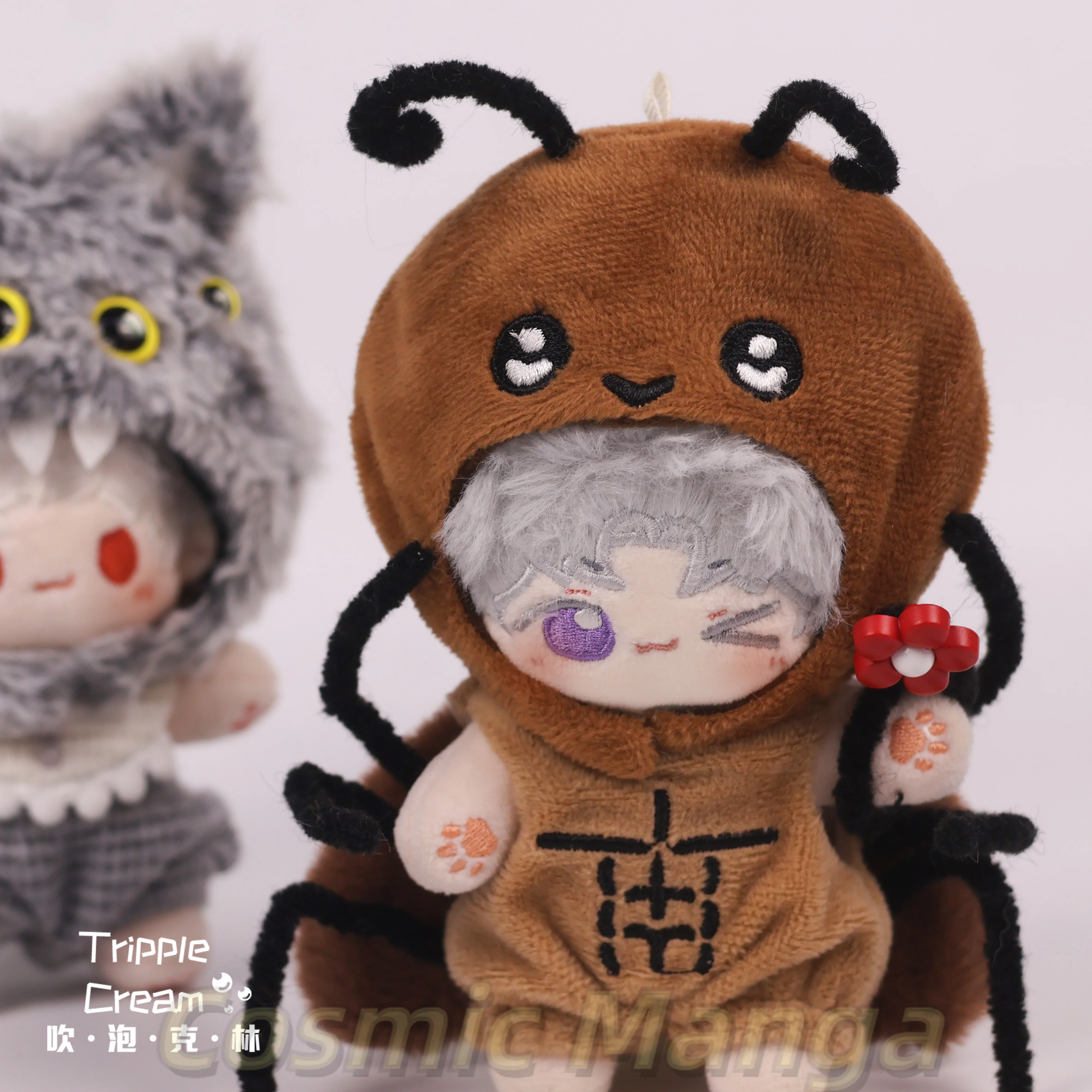 لا سمات لعبة أنيمي لطيف الحشرات سلسلة الملابس تناسب 10 سنتيمتر تأثيري لطيف الحيوان القبعات هدية عيد ميلاد هدية عيد ميلاد #2