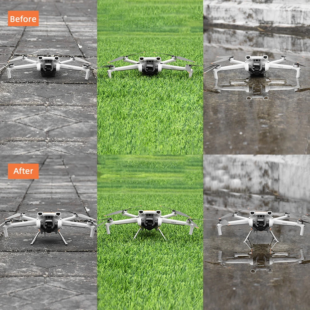 ミニ3/3プロ折りたたみ式拡張脚三脚スタンド,ポータブルドローン用スペアパーツ