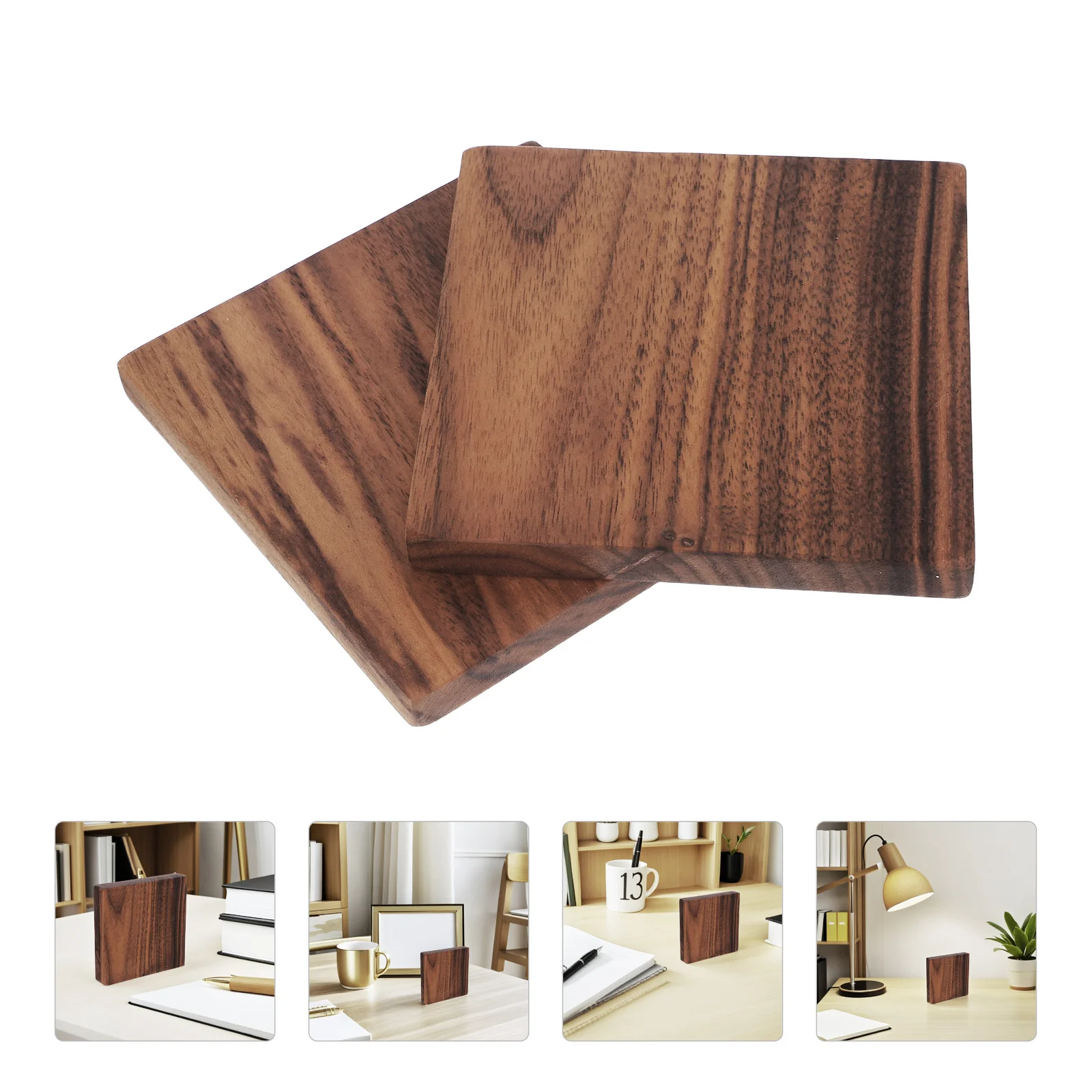 

2pcs Solid Panel Planks Boards Painting Wood Panels Engraving Wood Walnut Walnut Craft Plywood Diy Panels Boards 4X4\