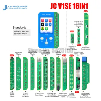 JC V1SE Phone Ture Tone Repair Programmer for Phone 7 7P 8 8P X XR XS XSMAX 11 ProMAX 12 13 Battery Fingerprint SN Reader