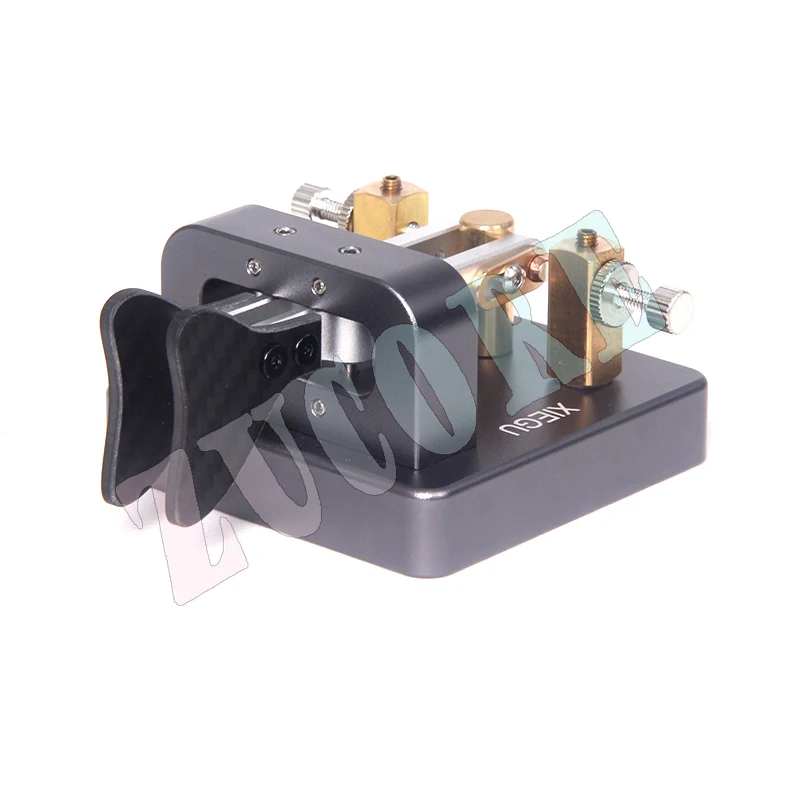 Kunci XIEGU CW Kunci Tangan Radio Kunci Otomatis, Radio Gelombang Pendek Kode Morse Steker 3.5MM