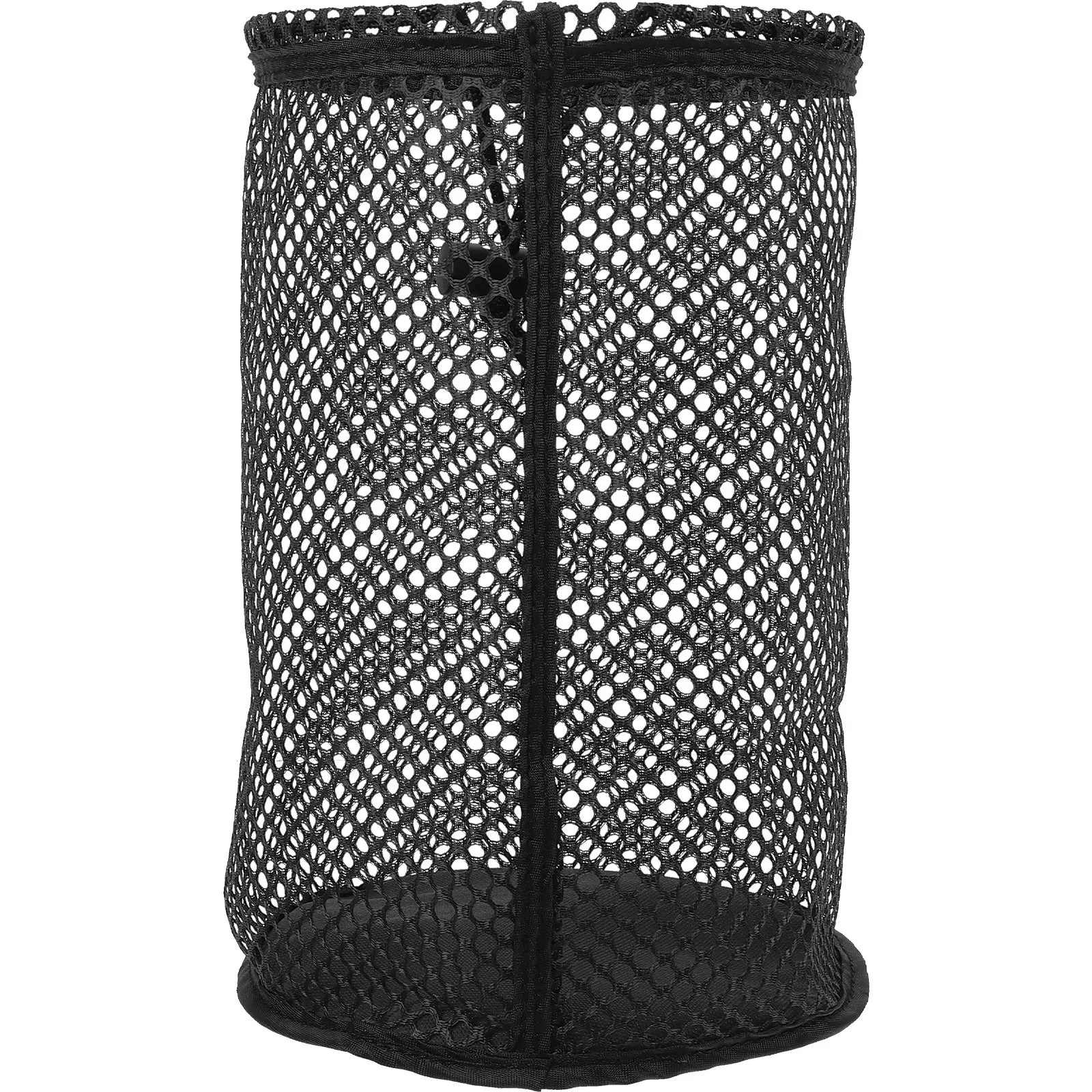 Drawstring Golf Ball Bag Nylon Mesh Storage Pouch for Tennis Balls Baseballs Golfing Supplies Washable Lightweight Portable Ball