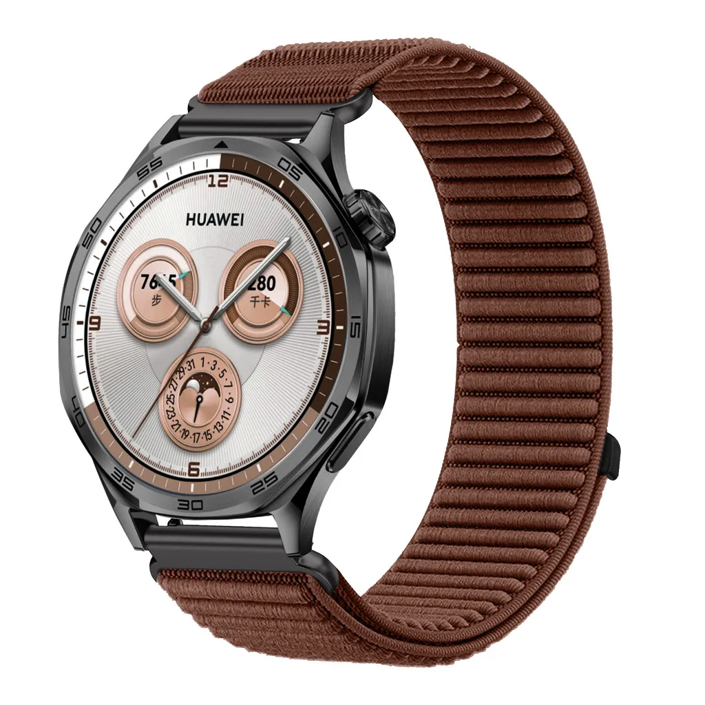 18 20 22 mm Sport-Nylonband für Samsung Galaxy Watch 7 6 5 4 Weave-Armband für Huawei Watch GT6 GT5 GT4 41 mm GT6 Pro Strap