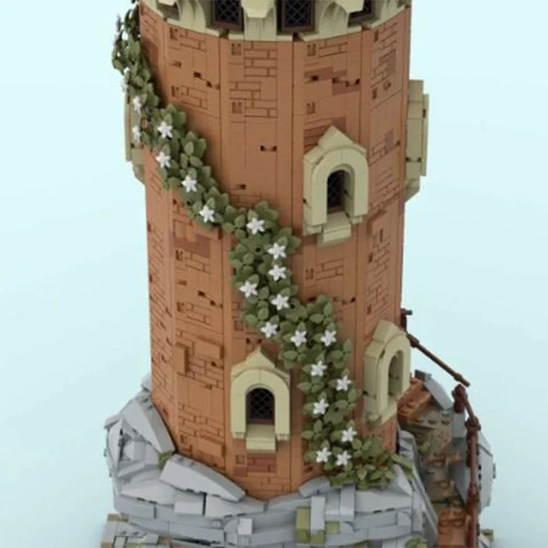 Kasteel Model Moc Bouwstenen Stad Poorten En Alchemist Toren Technologie Modulaire Blokken Geschenken Kerst Speelgoed DIY Sets Montage