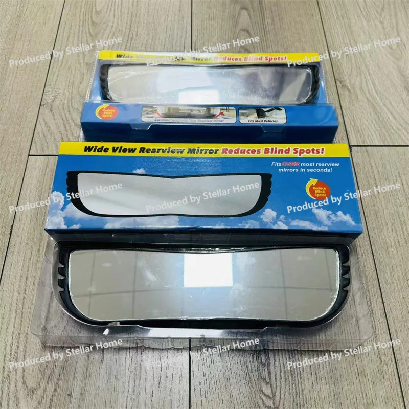 Car Auxiliary Mirror Large Field of View Rearview Mirror Reflector Car Car Reversing Mirror Infinity Wide-angle Curved