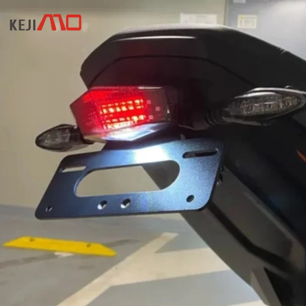

Tilt Plate Holder License Plate Bracket Rear For 790 Duke 2018-2024 2023 2022 2021 890 Duke R / GP Fender Eliminator Kit 890Duke