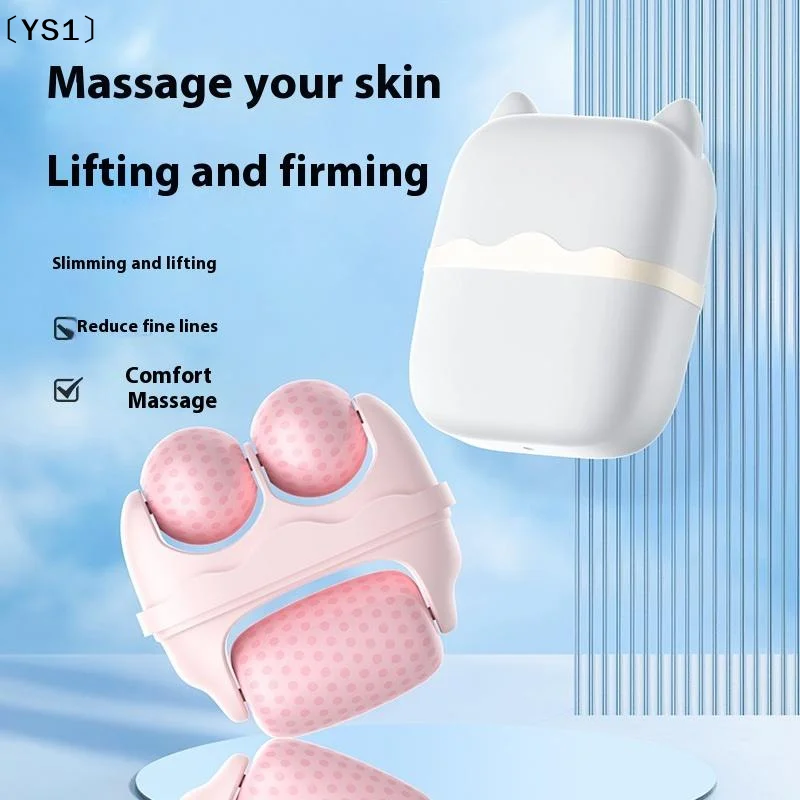 〔YS1〕Cold Compress Device Double Headed Roller 2-in-1 Ice Massage Device Multi Functional Massager For Relieving Edema Cooling