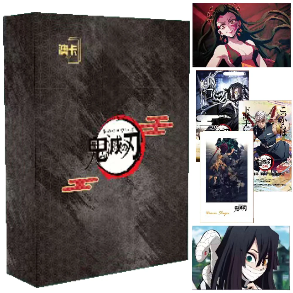 

Demon Slayer Collection Card For Children Hot Blooded Anime Tokitou Muichirou Binary Grating Rare Limited Game Card Kids Gifts