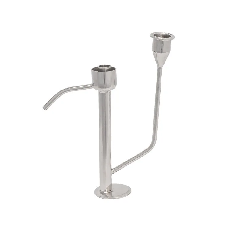 

Clamp Φ51Φ76 Parrot Spout SS304 Parrot Spout Alcohol Outlet for Distillation Equipment Moonshine Still Fermentation Tank