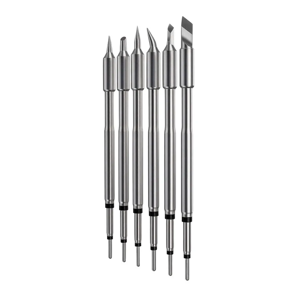HS02A Soldering Tip Kit Includes Multiple Shapes for Varying Joint Sizes and Applications in Electronics Assembly and Repair