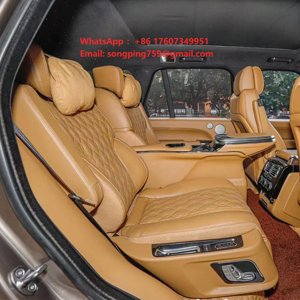Luxury Interior Upgrade Kit VIP Electric SUV Rear Modified Car Seat for Land Rover Range Rover