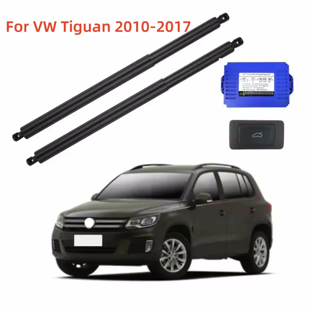 For VW Tiguan 2010+ Electric Tailgate lift Car Trunk Lifter double lever Automotive supplies electric suction rear trunk upgrade