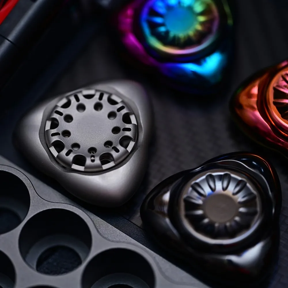 MCZHI EDC Sugar Bag Fidget Spinner Fidget Toys For Adults Office Desk Accessories Three-Bladed Fidget Spinner Gyro