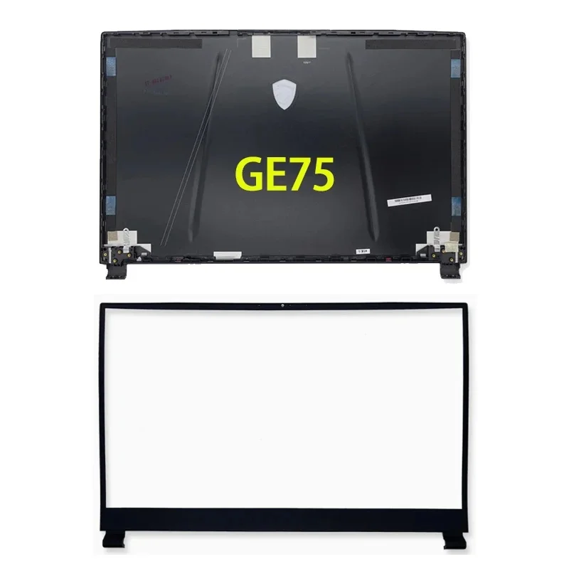 New LCD Screen Back Cover Front Bezel Hinges For GE75 GP75 GL75 9SD MS-17E1 17E5 Leopard Laptop Top Case Screws 17.3 Inch