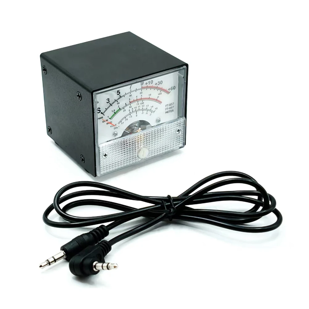

FT857 FT897 Внешний измеритель мощности VSWR Измеритель стоячей волны с длинным кабелем длиной 100 см для простого подключения и мониторинга сигналов