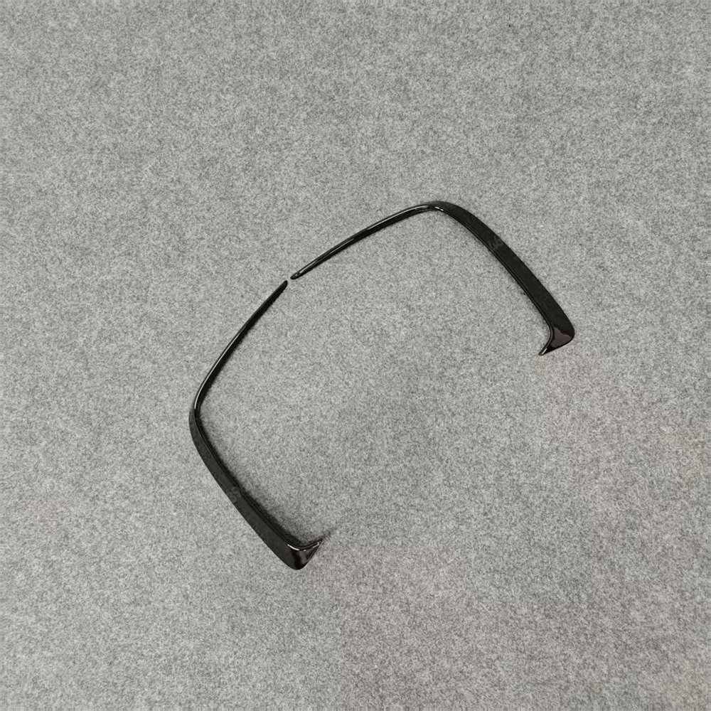 لمرسيدس بنز A-Class W176 A45 AMG Hatchback 2013 إلى 2018 طقم الجسم شفة ممتصة للصدمات الخلفية سبويلر الجانب Canards أسود لامع #5