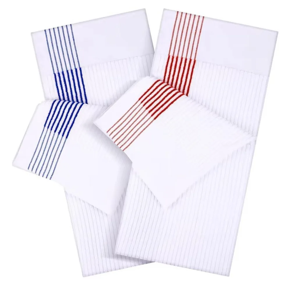 

Outdoor 56 * 112cm Golf Towel Extra Large Cotton Sports Towel Color Stripe Soft Golf Caddy Towel Wiping Golf Club