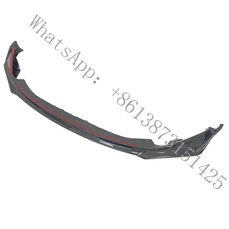 

Suitable V Style G80 M3 Carbon Fiber Front Bumper Lip Spoiler Sp Fit M3 G80 M4 G82 G83