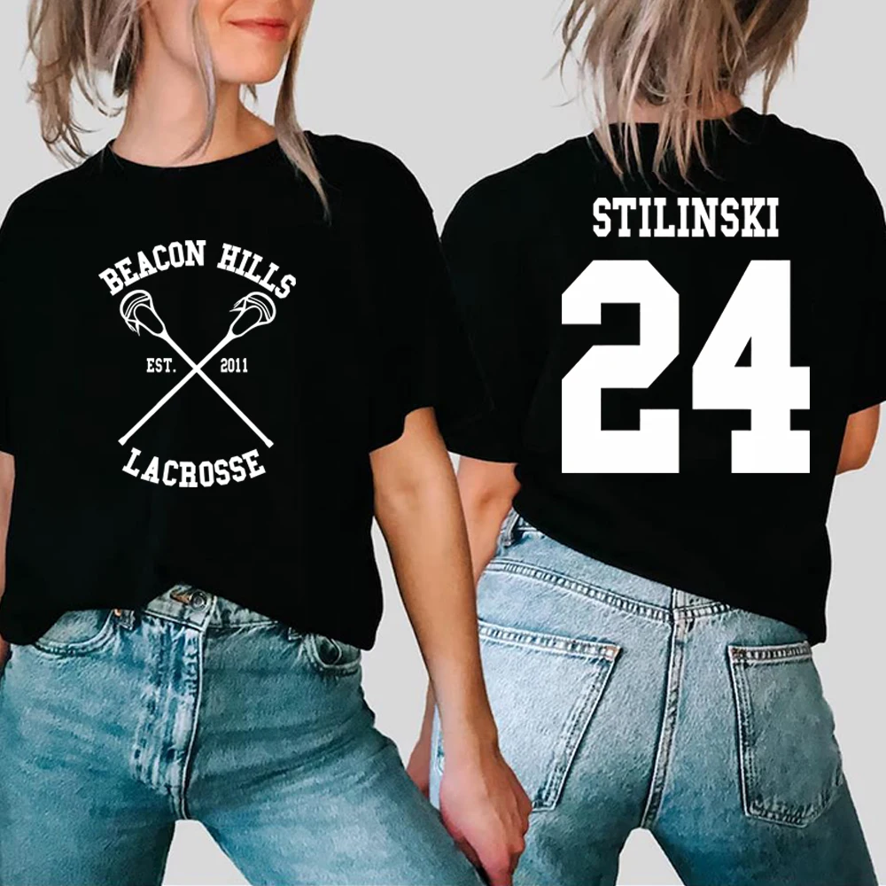 STILINSKI-Chemise Teen Wolf 24 LAHEY 14 MCCALL 11, Tees Imprimés à la Mode, The Original Beef of Chicagoland Shirt Harajuku Y2k 90s Y-