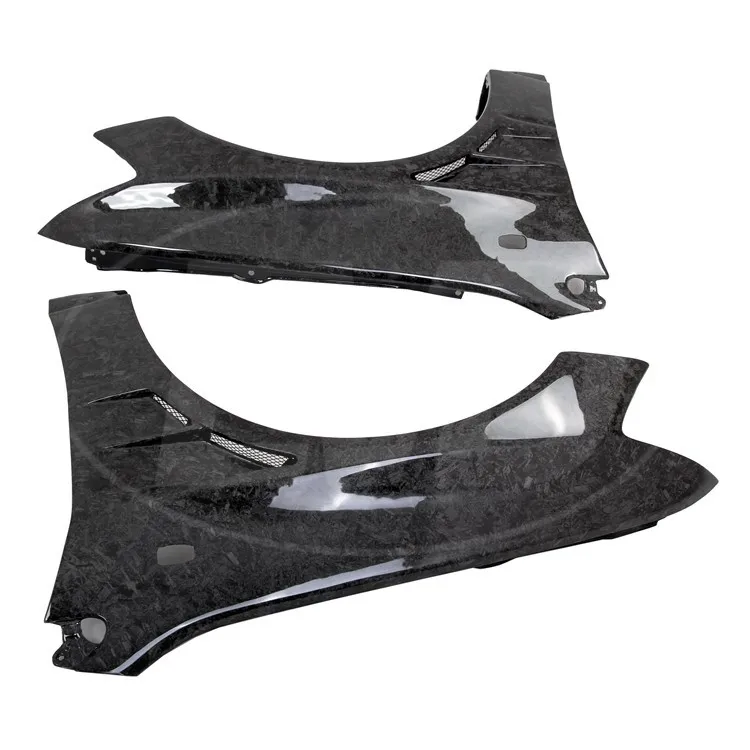 VENT STYLE FORGED CARBON FIBER FRONT FENDER for 2001-2007 MITSUBISHI LANCER EVOLUTION EVO 7-9 2