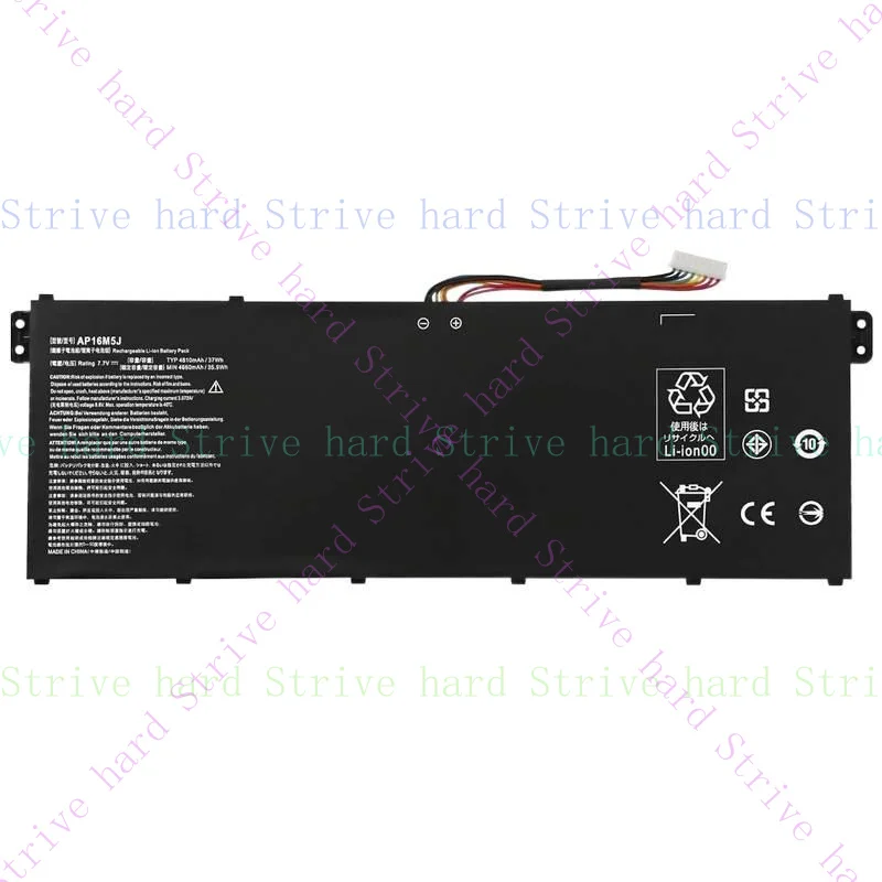 

АККУМУЛЯТОР AP16M5J ДЛЯ Acer Aspire A114-31 A314-31 A315-21 A315-51 A515-51 ES1-523