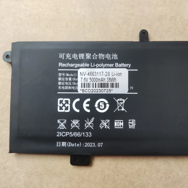 Imagem -03 - Rozfaro-bateria do Portátil 7.6 38wh 46631172s2p Nv4663117-2s Xidu Philbook Y13 em Xn113a Xidu Tour Pro Xn1a Tablet pc