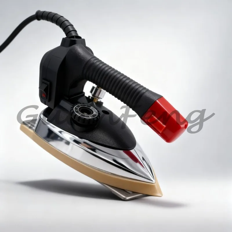 QS‑130 Temperature Adjustable Bottle Steam Iron, Industrial Garment Ironing Machine for Clothing Store Workshop Ironing