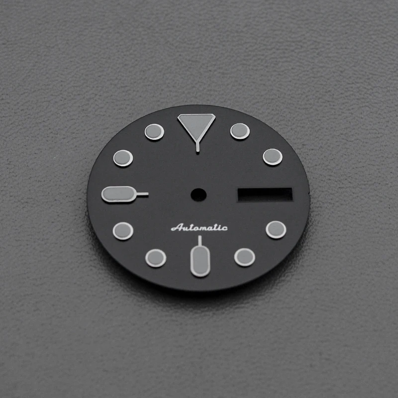 Tuna Monster Turtle Watch Case 28.5mm HN36 Blue-Green Light Watch Dial Parts Replacement