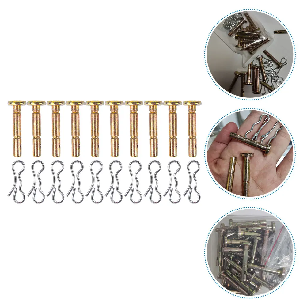 

Shear Pins Pins Set Snow Blower Accessories Durable Stainless Steel Replacement Parts Pin Kit Easy Install Safe Use Snow