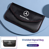 Rfid Men Card Wallets Slim Mini Wallet Card Holders Small Money Bag Male Purses For Mercedes Benz AMG A C E Class W201 W210 W108