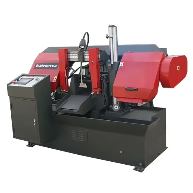 New Double Column GS320 Automatic Hydraulic Horizontal Metal Band Saw Machine Auto Feed Aluminium Band Saw Machine