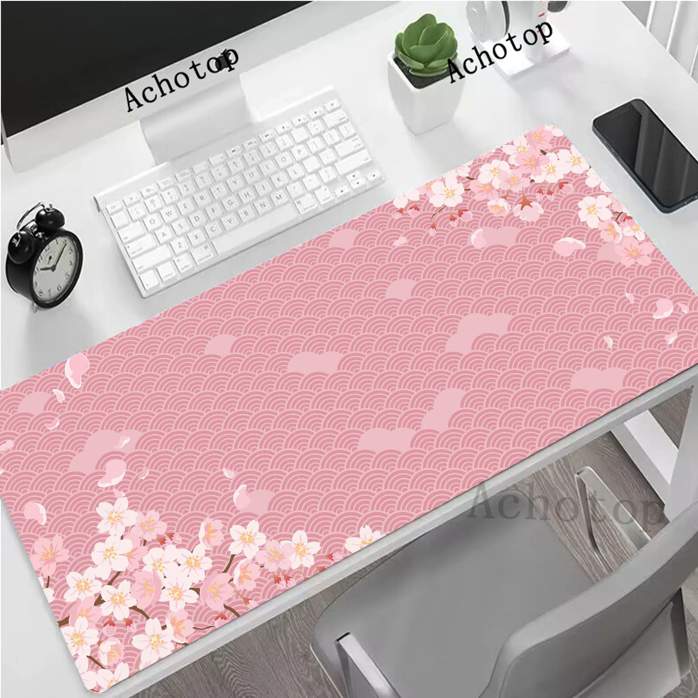 

Sakura Gaming Mouse Pad Rubber Large Mouse Mat HD Print Laptop Mouse Carpet Game Carpet Keyboard Pads Anti-slip Gamer Desk Mat