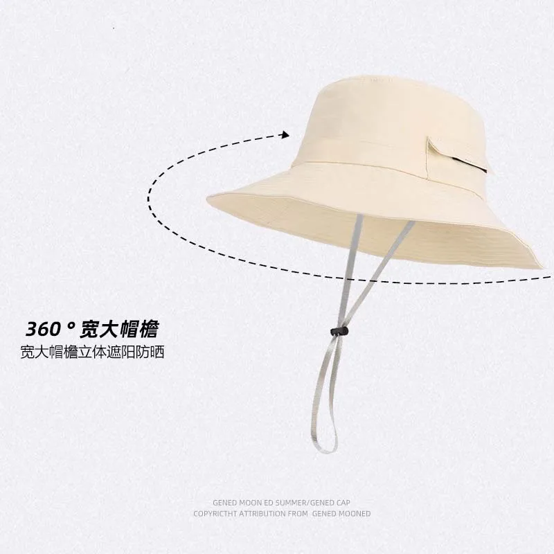 Summer Spring Outdoor Sun Protection Hat Quick-drying Waterproof Storage Fishermen Men Hiking Fishing Camping lightweight Sunhat