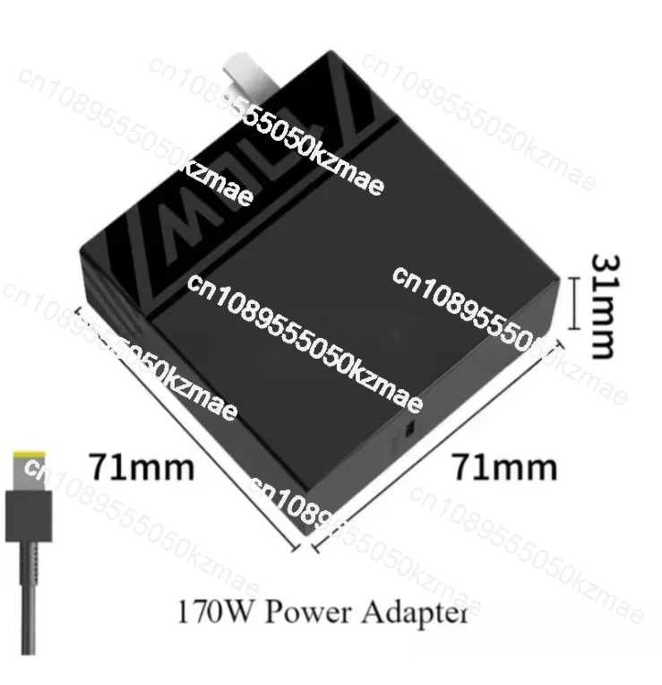 

For New Original LA140 LA135 LA170-135W 140W 170W Type-C GaN Adapter C140 PD 3.1 Fast Charge Charger with Cable