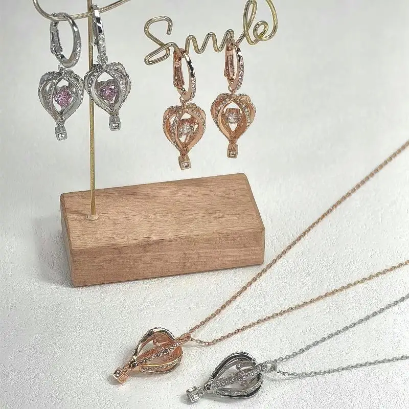 SW joyería simple y personalizada con forma de globo aerostático, joyería para fiesta de banquete elegante y moderna, regalos de vacaciones románticos