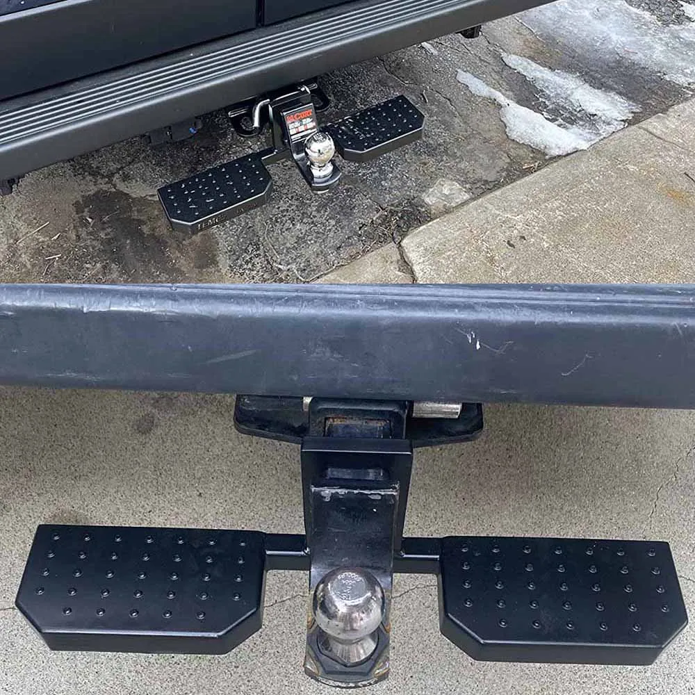 

Универсальная 2-дюймовая подножка для прицепа/фургона, устанавливаемая на фаркоп, аксессуар для прицепов и фургонов