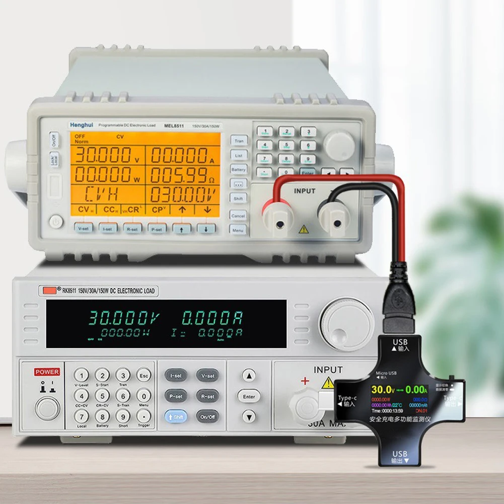 Type-C USB Tester DC Digital Voltmeter Color Digital Display Ampere Meter Type-C PD Charger Indicator Voltage USB Current Tester view 4