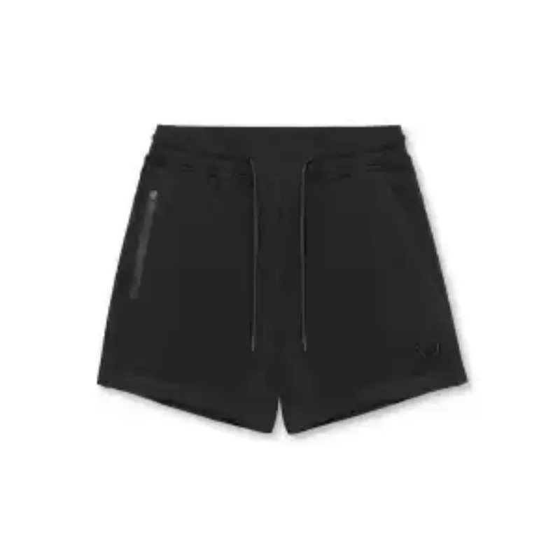 

Мужские спортивные шорты в американском стиле с эластичным поясом, завязками и карманами на молнии, 3-дюймовые тренировочные шорты больших размеров