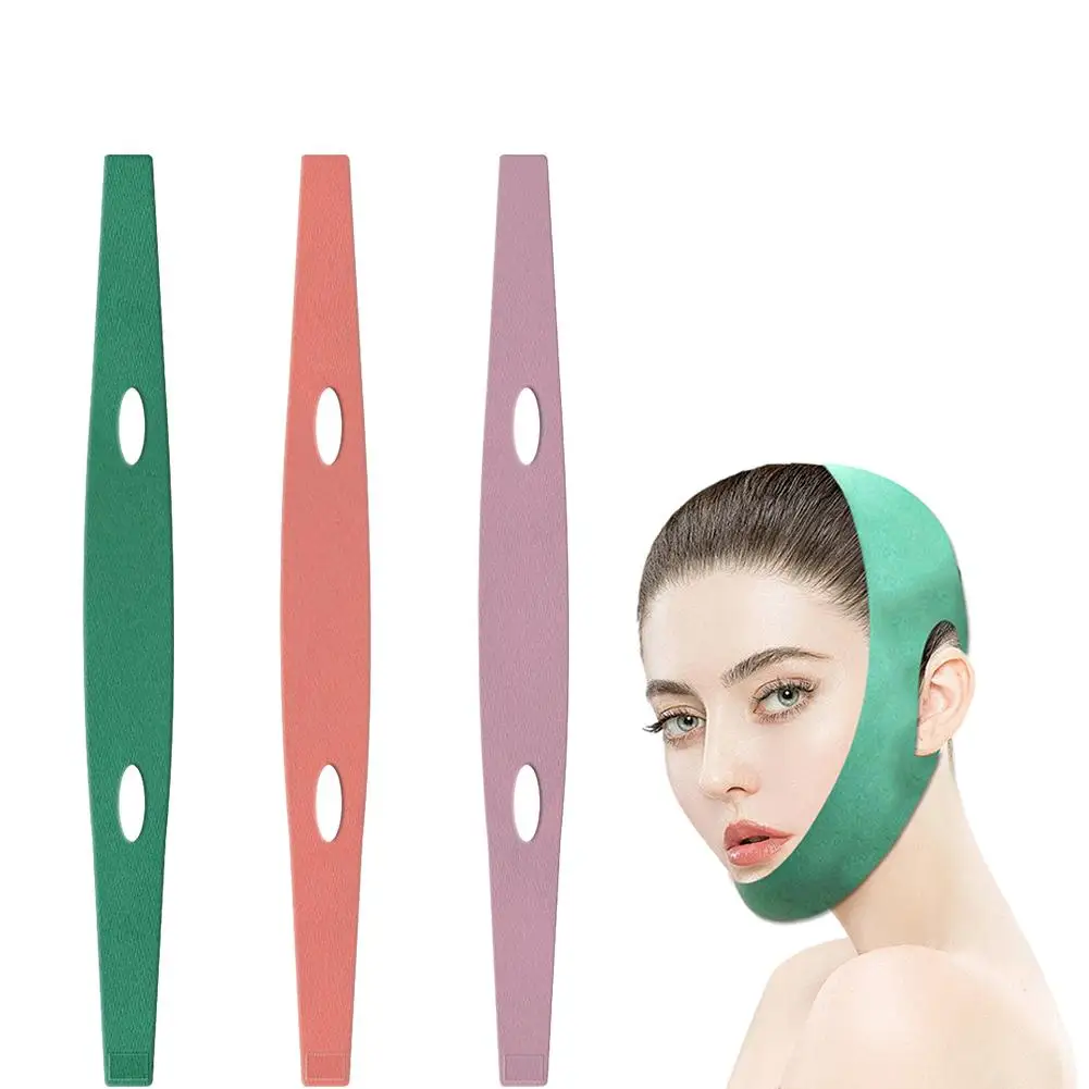 Reutilizável V Line Face Shaper para Mulheres, Face Slimming Bandage, Chin Care Up Tools, Massagem da Pele, Facial Lift Belt, Cheek Beauty, E6T6